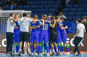 Brasil e Argentina se enfrentam na final da Copa do Mundo de Futsal 2024 (Foto: Leto Ribas/CBF)