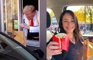 Brasileira faz apelo inusitado a Donald Trump: ‘ Não deixa os EUA virarem O Brasil' (Foto: Reprodução)