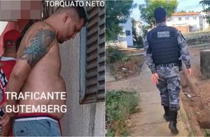 Chefe do tráfico é preso no Residencial Torquato Neto (Foto: Reprodução)
