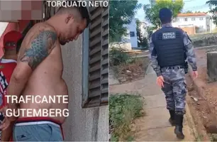 Chefe do tráfico é preso no Residencial Torquato Neto (Foto: Reprodução)