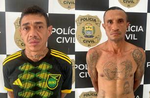 Condenados por abuso de filhas e roubo são presos em diferentes zonas de Teresina (Foto: Reprodução)