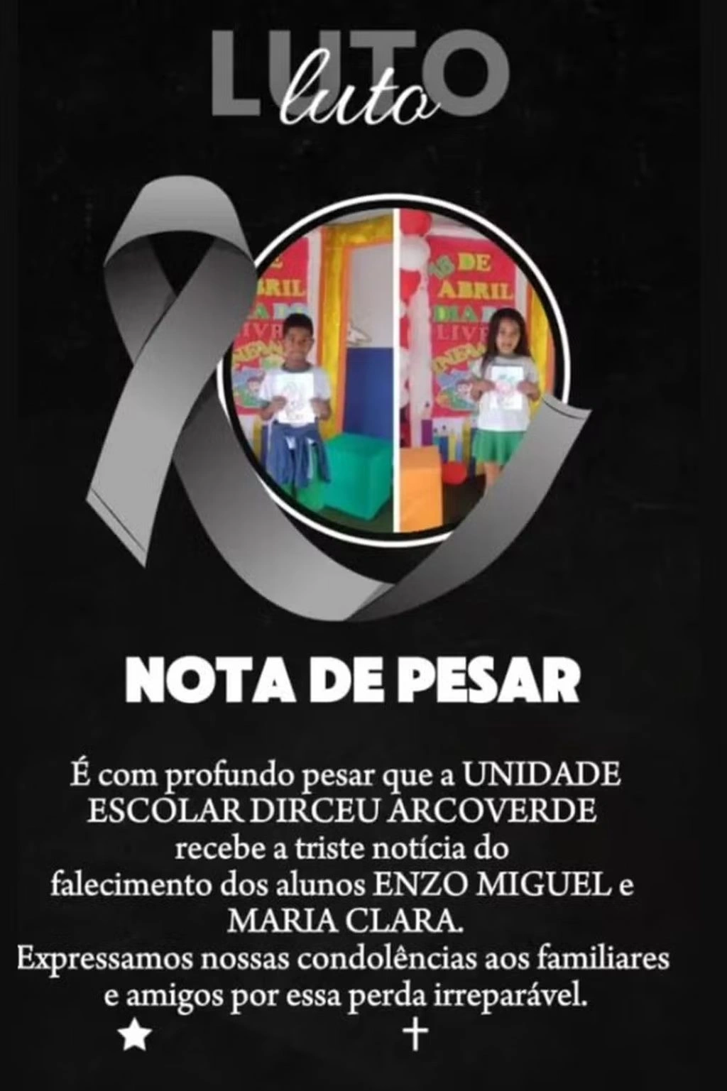 Crianças morrem atropeladas e motorista foge sem prestar socorro no Sul do Piauí