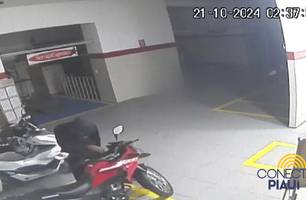 Criminosos invadem e furtam motocicletas de concessionária em Paulistana (Foto: Reprodução)