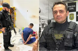 Delegado Charles Pessoa explica como funciona hierarquias dentro de facções criminosas (Foto: Reprodução e Conecta Piauí)