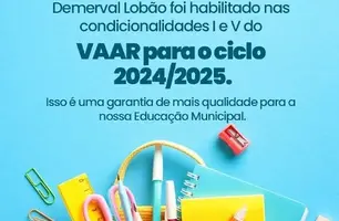 Demerval Lobão está habilitado nas condicionalidades do VAAR para o ciclo 2024/2025 (Foto: Reprodução)