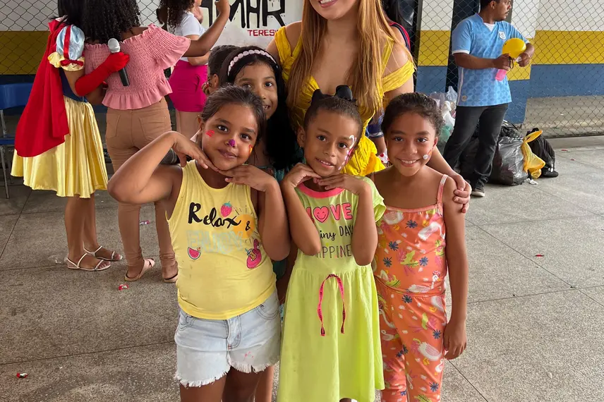 Dia das Crianças: Projeto Amar Teresina promove alegria e solidariedade
