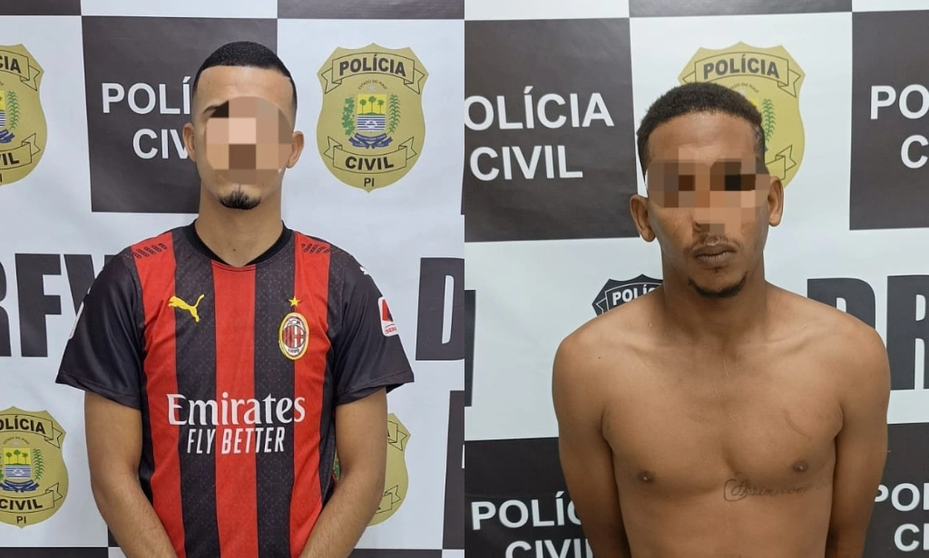 Dois homens são presos suspeitos de roubo e receptação na zona Sul de Teresina