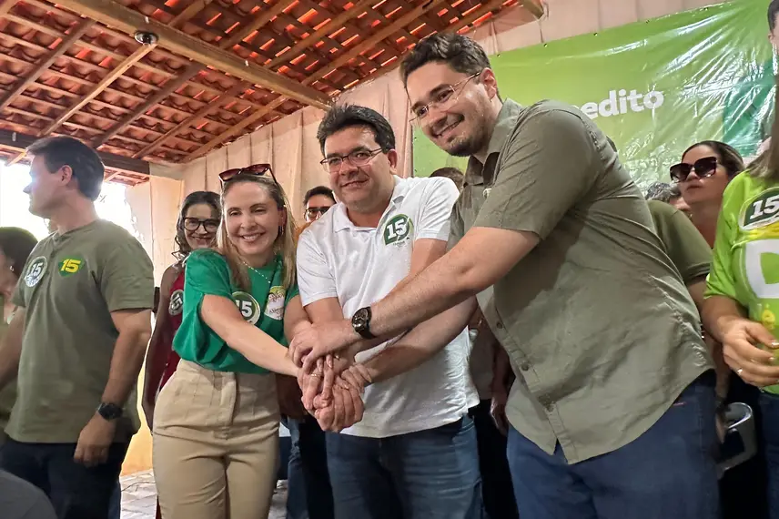 Dom Expedito Lopes: Dr. Abimael Lima recebe governador em encontro com apoiadores