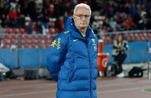 Dorival elogiou a capacidade de a Seleção reagir após sair em desvantagem (Foto: Rafael Ribeiro / CBF)