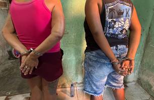 Draco 163: mulheres são presas suspeitas de comandar boca de fumo em Teresina (Foto: Reprodução)