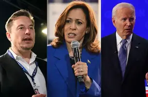 Elon Musk declara que seria inútil tentar ‘matar’ Kamala Harris e Joe Biden (Foto: Reprodução)