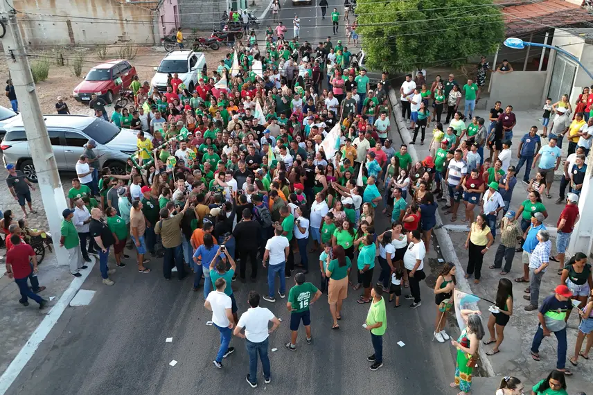 Em Massapê do Piauí, Dr. Wilton realiza grande evento ao lado de Rafael Fonteles