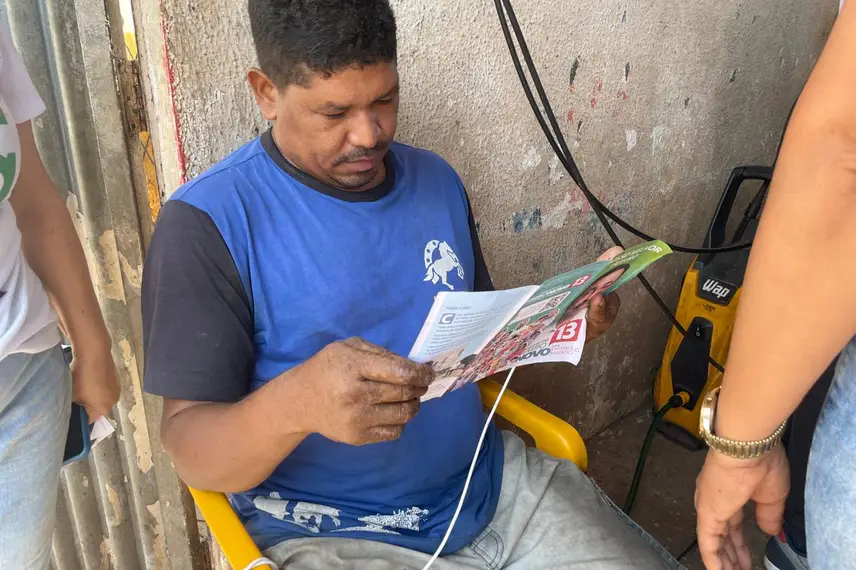 Fábio Novo lidera grande caminhada na reta final da campanha na zona Leste