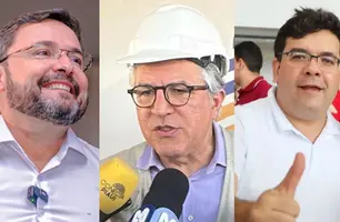 Fábio Novo, Padilha e o governador se reúnem em Teresina na reta final da eleição (Foto: Divulgação)