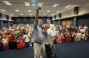 Fábio Novo realiza grande encontro com Ministro Alexandre Padilha em Teresina (Foto: James Rodrigues/Conecta Piauí)