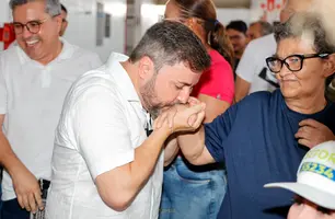 Fábio Novo visita Mercado do São Joaquim e ouve demandas de comerciantes (Foto: Ascom/Fábio Novo)