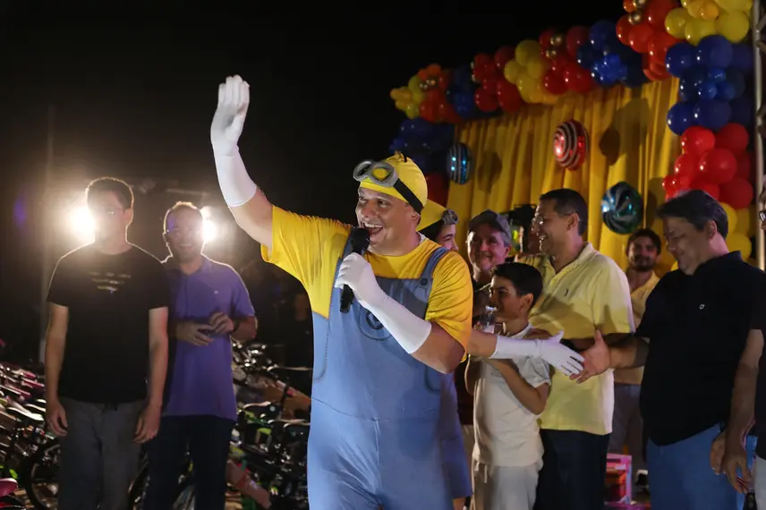 Festa das Crianças em Demerval Lobão é marcada por alegria e prêmios