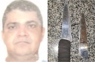 Filho é preso em Demerval Lobão por ameaçar matar a mãe com faca (Foto: Reprodução)