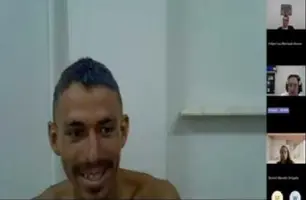 Homem ameaça explodir casa de juiz em audiência de custódia no Rio Grande do Norte (Foto: Reprodução)