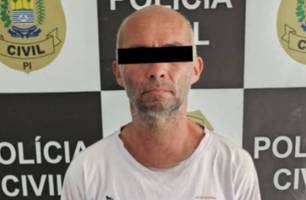 Homem é preso por agredir a própria mãe, idosa de 68 anos, em Teresina (Foto: Divulgação)