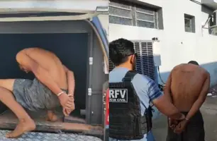 Homem é preso suspeito de roubar motocicletas de entregadores em Teresina (Foto: Repórter 12)