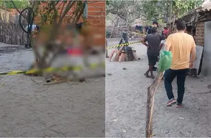 Homem foi atraído para fora de casa e executado com cerca de 11 tiros (Foto: Reprodução / TV Antena 10)