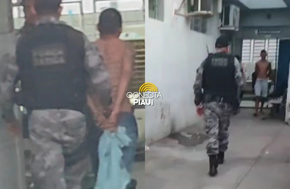 Homem procurado por tráfico e roubo que estava escondido é preso em Teresina