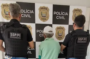 Idoso é preso suspeito de abusar a enteada de apenas 10 anos em Teresina (Foto: Reprodução)