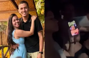 Influenciadora flagra esposo com outra mulher em José de Freitas, 'vai pra onde?' (Foto: Reprodução)
