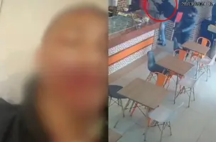 Jovem baleado em sorveteria teria sido perseguido antes do crime em Teresina (Foto: Reprodução)