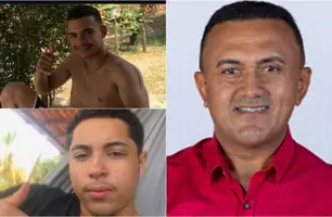 Jovens colidiram na lateral do carro do candidato Edson Damião e morreram na hora (Foto: Reprodução)