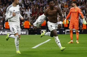 Liga dos Campeões: Vini Jr. dá show e ajuda Real a derrotar o Borussia (Foto: REUTERS/Susana Vera/Proibida reprodução)
