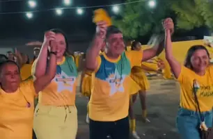 Lucivaldo Cabral protagoniza carreata histórica em Novo Santo Antônio (Foto: Reprodução)