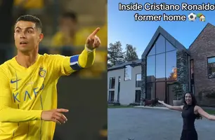 Mansão do jogador Cristiano Ronaldo (Foto: Reprodução)