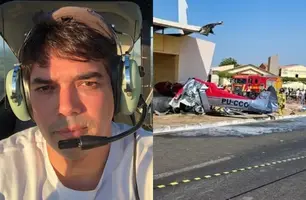Médico vítima de queda de avião é transferido para apartamento de hospital em SP (Foto: Reprodução)