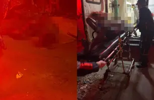 Morador em situação de rua é abordado é morto com tiros nas costas em Timon (Foto: Reprodução)