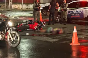 Motociclista morre após colisão com veículo na zona Sul de Teresina (Foto: Ascom/Policia Militar)