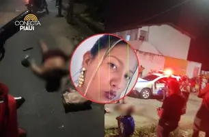 Mulher é assassinada a tiros enquanto voltava do trabalho em Teresina (Foto: Reprodução)