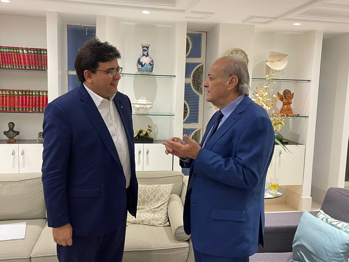 ‘O que interessa é Teresina’, diz Rafael Fonteles em encontro com Silvio Mendes