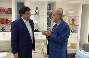 ‘O que interessa é Teresina’, diz Rafael Fonteles em encontro com Silvio Mendes (Foto: Reprodução)
