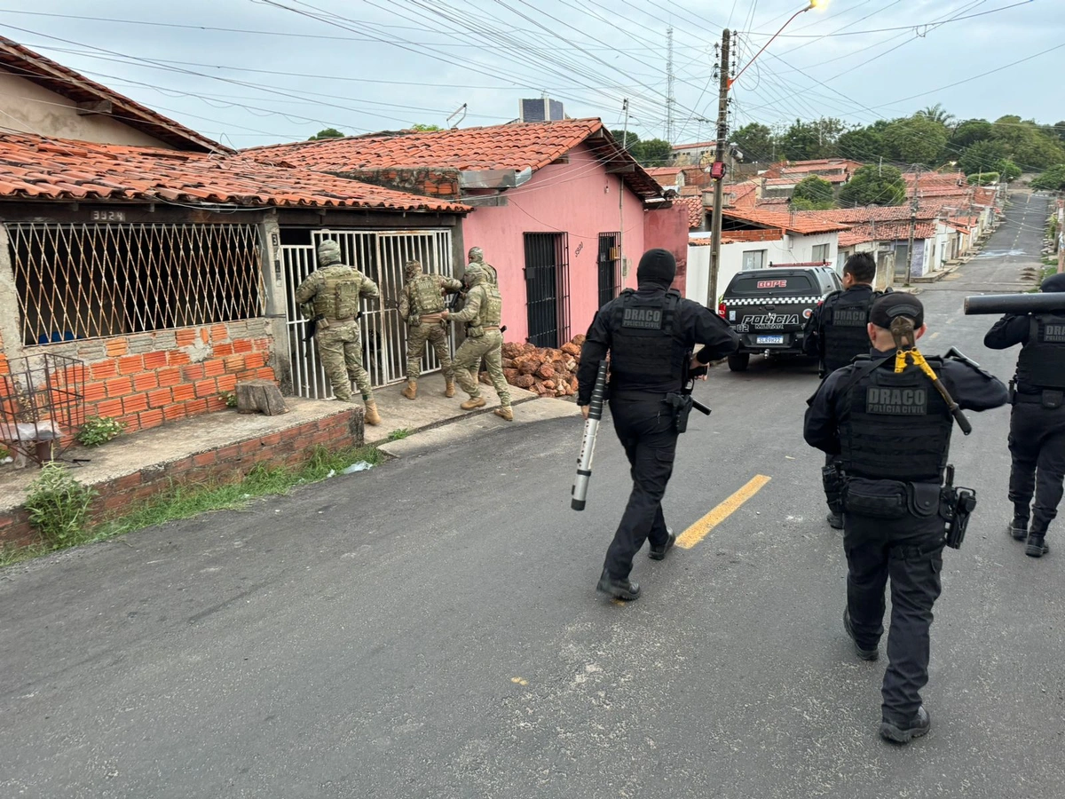 Operação Draco deflagra e cumpre 18 mandados na zona Leste de Teresina