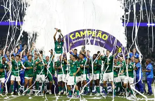 Palmeiras é campeão do Brasileirão Sub-20 (Foto: Reprodução)