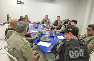PMPI discute estratégias de segurança para o Enem 2024 (Foto: PMPI)