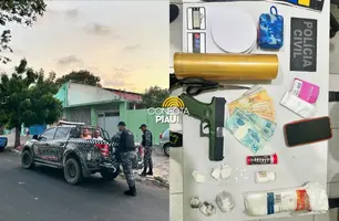 Polícia Civil apreende drogas e prende dois em operação contra tráfico em Parnaíba (Foto: Reprodução)