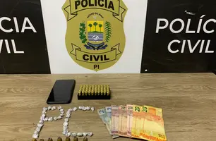 Polícia Civil prende três pessoas e apreende adolescente durante operação em Luís Correia (Foto: Reprodução)