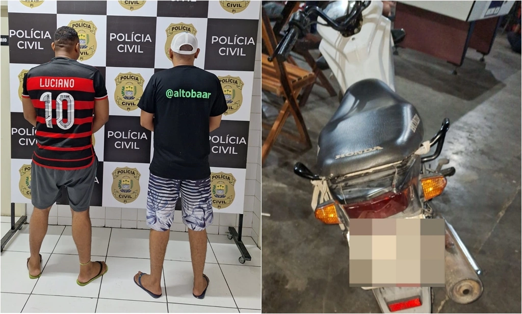 Polícia faz apreensões e prende homens em flagrante na zona Norte de Teresina