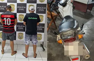 Polícia faz apreensões e prende homens em flagrante na zona Norte de Teresina (Foto: Reprodução)