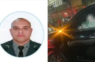 Policial Militar é fuzilando no Rio de Janeiro (Foto: Reprodução)