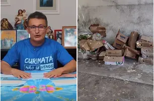 Prefeito Valdecir Júnior suspendeu serviço de coleta de lixo (Foto: Reprodução)