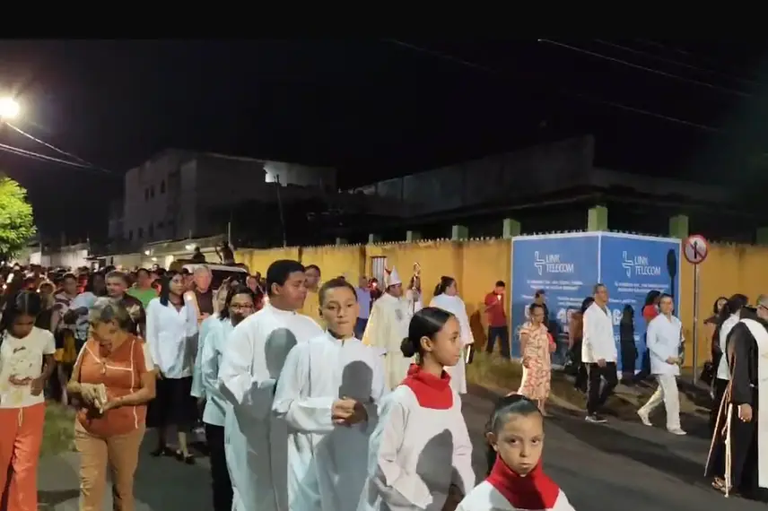 Procissão de São Francisco de Assis em Floriano